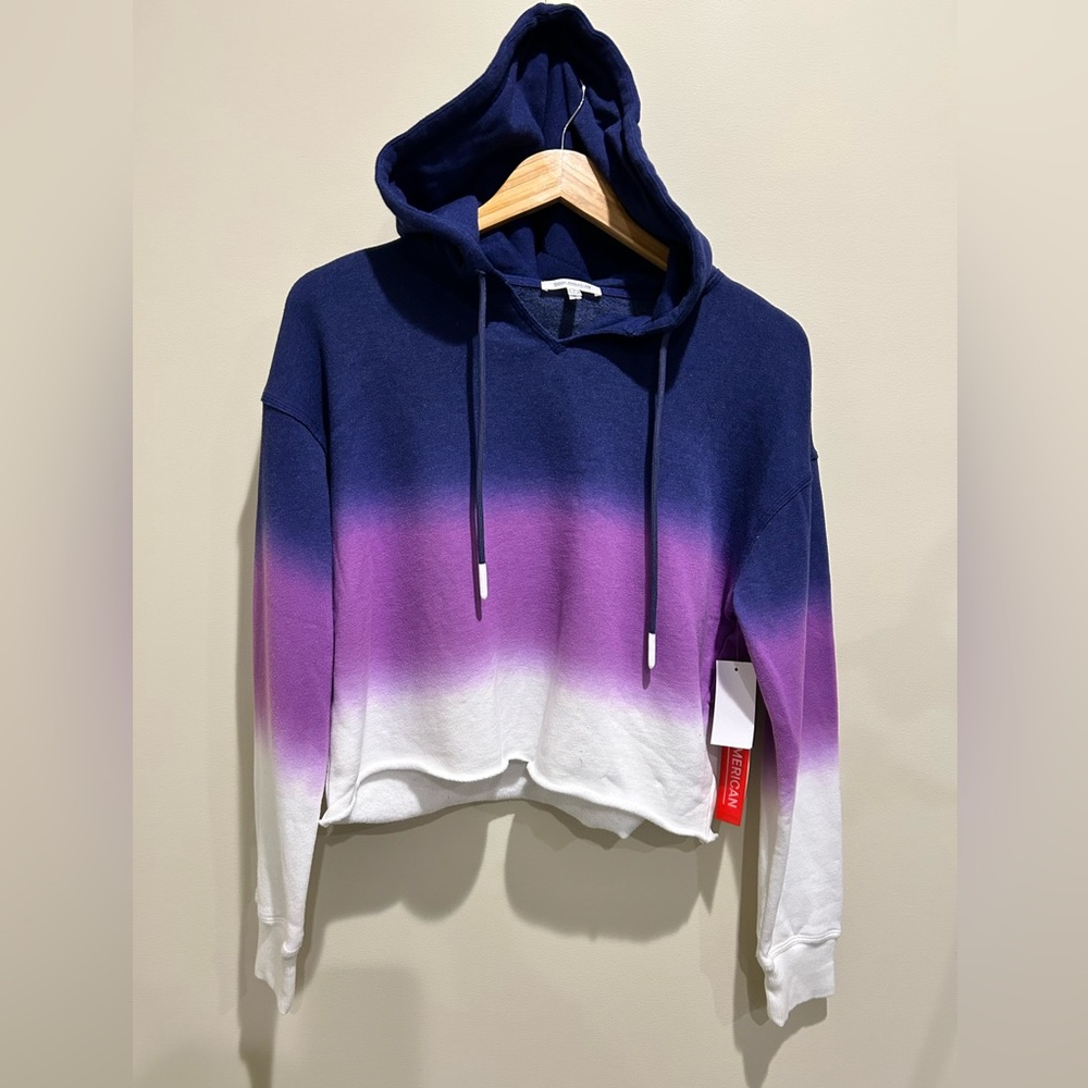Good American Cropped Hoodie